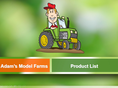 Adams Model Farms